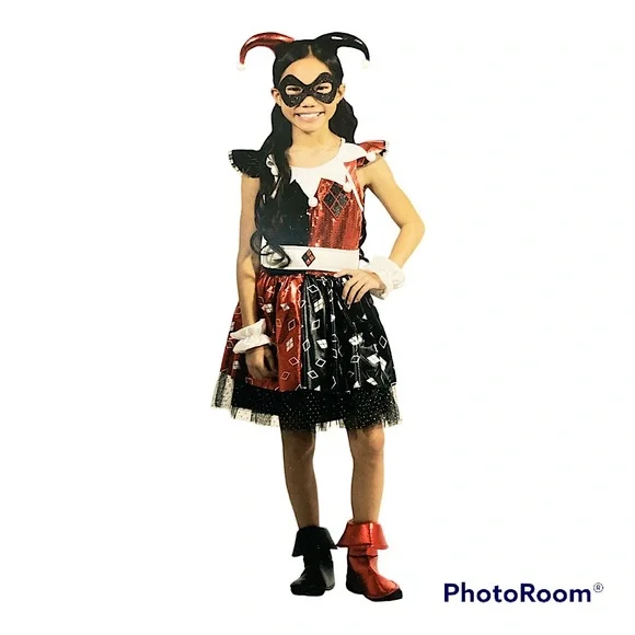 DC Comics | Costumes | Nwt Dc Harley Quinn Costume 46 Yrs | Poshmark
